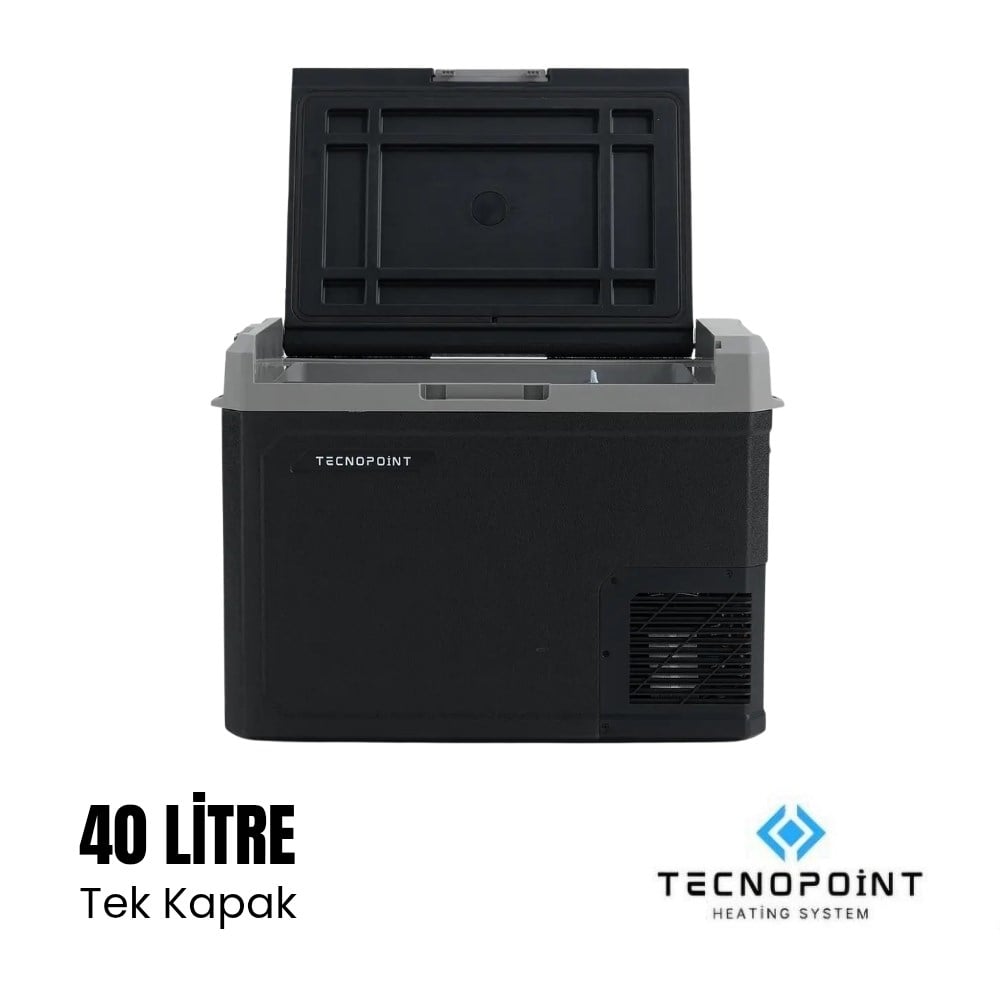 Tecnopoint TC21-08 Tek Kapaklı Araç İçi Portatif Buzdolabı 40 Litre 12v-24v - Karavan Malzemeleri, Karavan EkipmanlarıBuzdolaplarıTecnopointTecnopoint TC21-08 Tek Kapaklı Araç İçi Portatif Buzdolabı 40 Litre 12v-24v