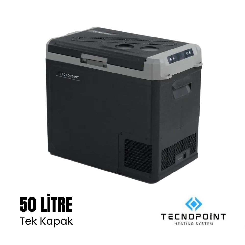 Tecnopoint TC21-09 Tek Kapaklı Araç İçi Portatif Buzdolabı 50 Litre 12v-24v - Karavan Malzemeleri, Karavan EkipmanlarıBuzdolaplarıTecnopointTecnopoint TC21-09 Tek Kapaklı Araç İçi Portatif Buzdolabı 50 Litre 12v-24v