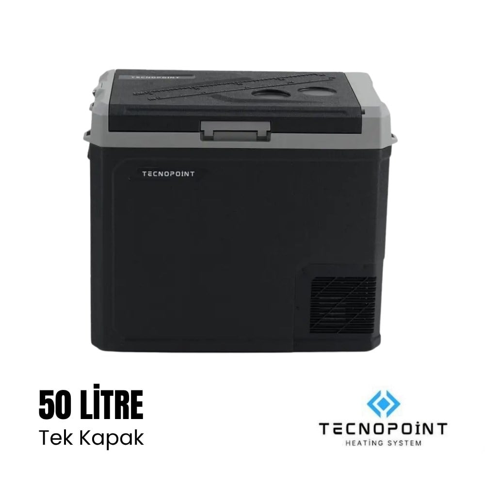 Tecnopoint TC21-09 Tek Kapaklı Araç İçi Portatif Buzdolabı 50 Litre 12v-24v - Karavan Malzemeleri, Karavan EkipmanlarıBuzdolaplarıTecnopointTecnopoint TC21-09 Tek Kapaklı Araç İçi Portatif Buzdolabı 50 Litre 12v-24v