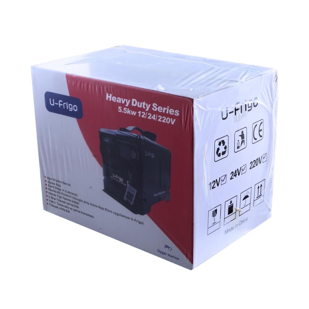 U-Frigo 5.5kw Portatif Dizel Ortam Isıtıcı Bluetooth Start/Stop - 12v/24v/220v - Karavan Malzemeleri, Karavan EkipmanlarıOrtam IsıtıcılarU-FrigoU-Frigo 5.5kw Portatif Dizel Ortam Isıtıcı Bluetooth Start/Stop - 12v/24v/220v