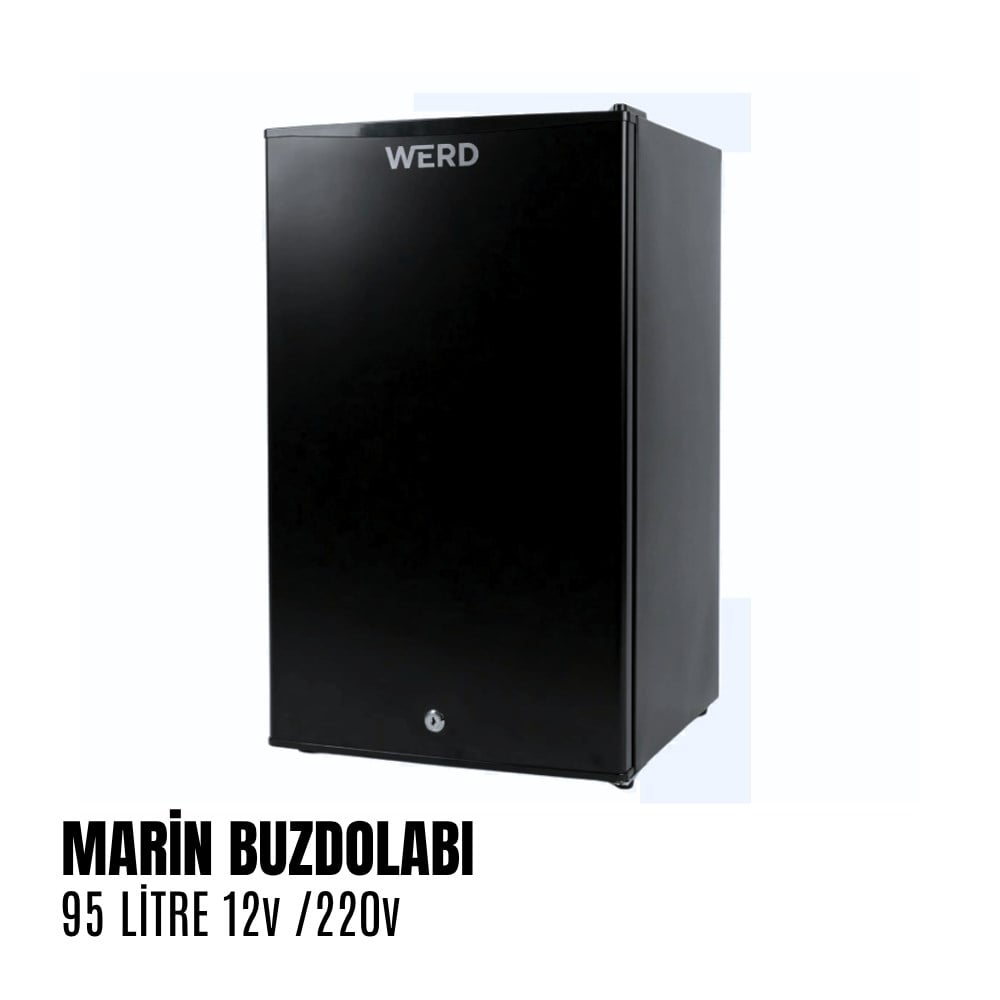 WERD Karavan & Tekne Buzdolabı 95 Litre 12v/220v - Siyah - Karavan Malzemeleri, Karavan EkipmanlarıBuzdolaplarıWerdWERD Karavan & Tekne Buzdolabı 95 Litre 12v/220v - Siyah