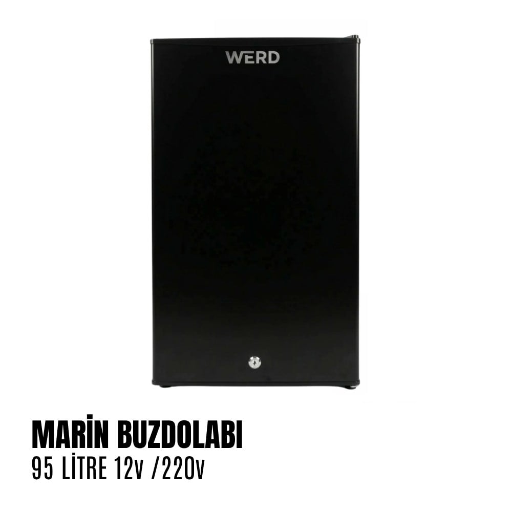 WERD Karavan & Tekne Buzdolabı 95 Litre 12v/220v - Siyah - Karavan Malzemeleri, Karavan EkipmanlarıBuzdolaplarıWerdWERD Karavan & Tekne Buzdolabı 95 Litre 12v/220v - Siyah