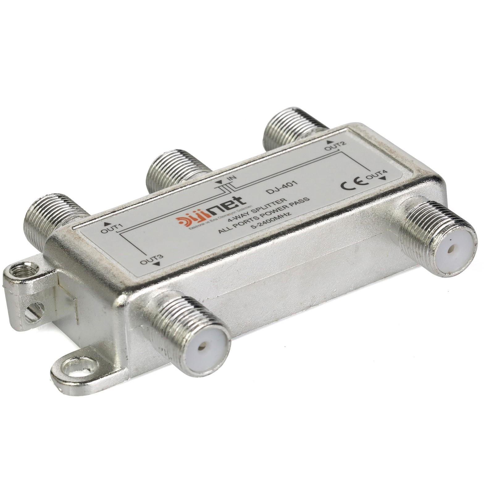 1/4 Splitter 5-2500 MHZ