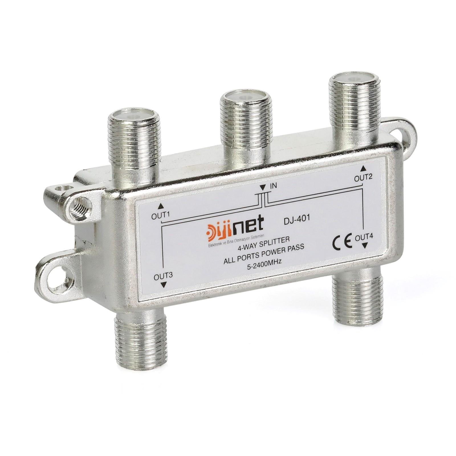 1/4 Splitter 5-2500 MHZ