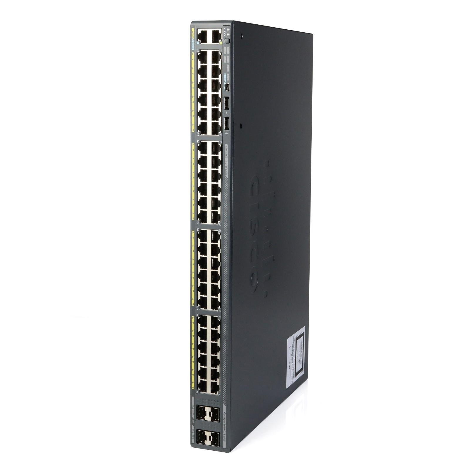 CİSCO WS-C2960X-48TS-L 4 x 1G SFP, 48 Port Switch