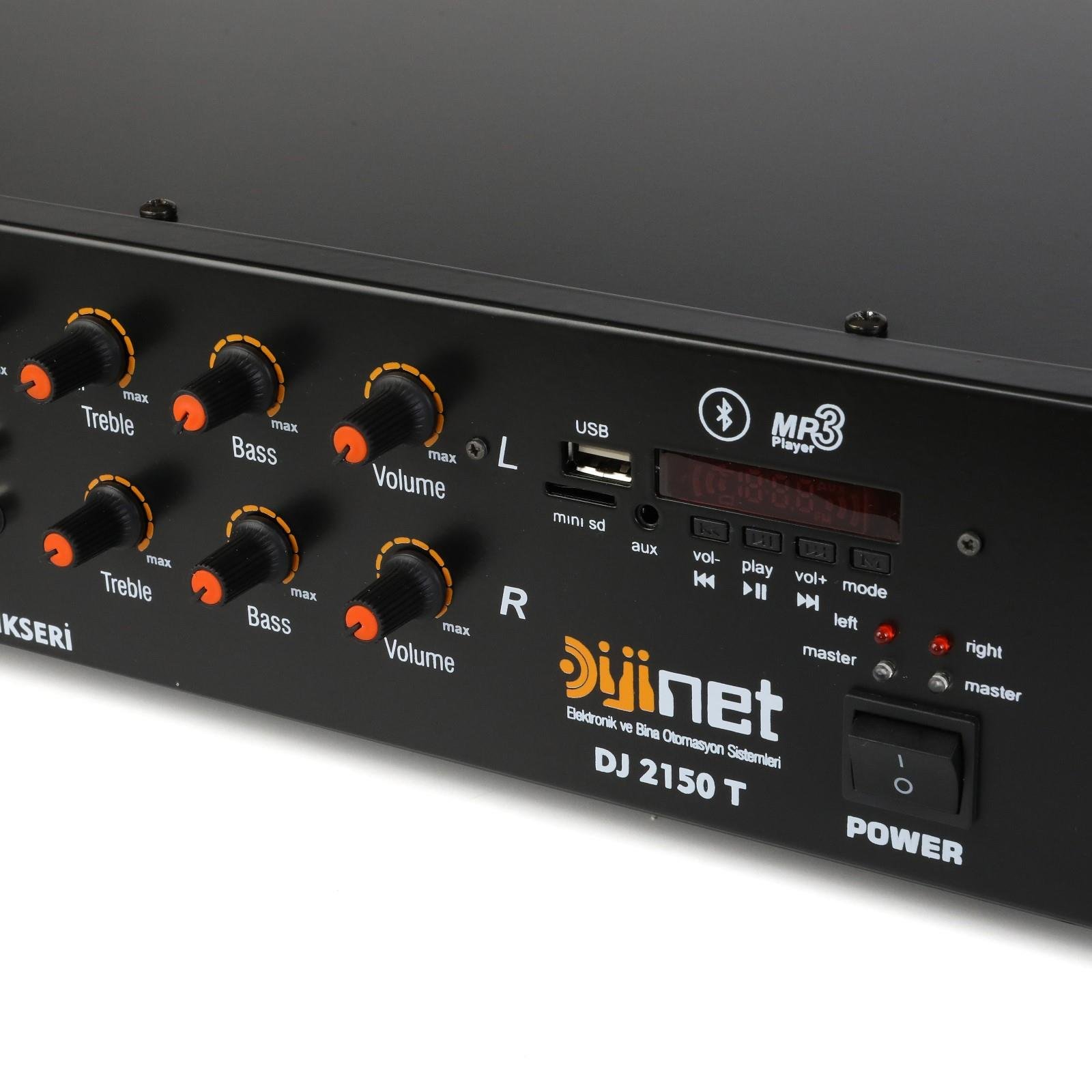 Dijinet DJ  MD 2150 2X150 WATT 6 KANAL STERO SES MİKSERİ