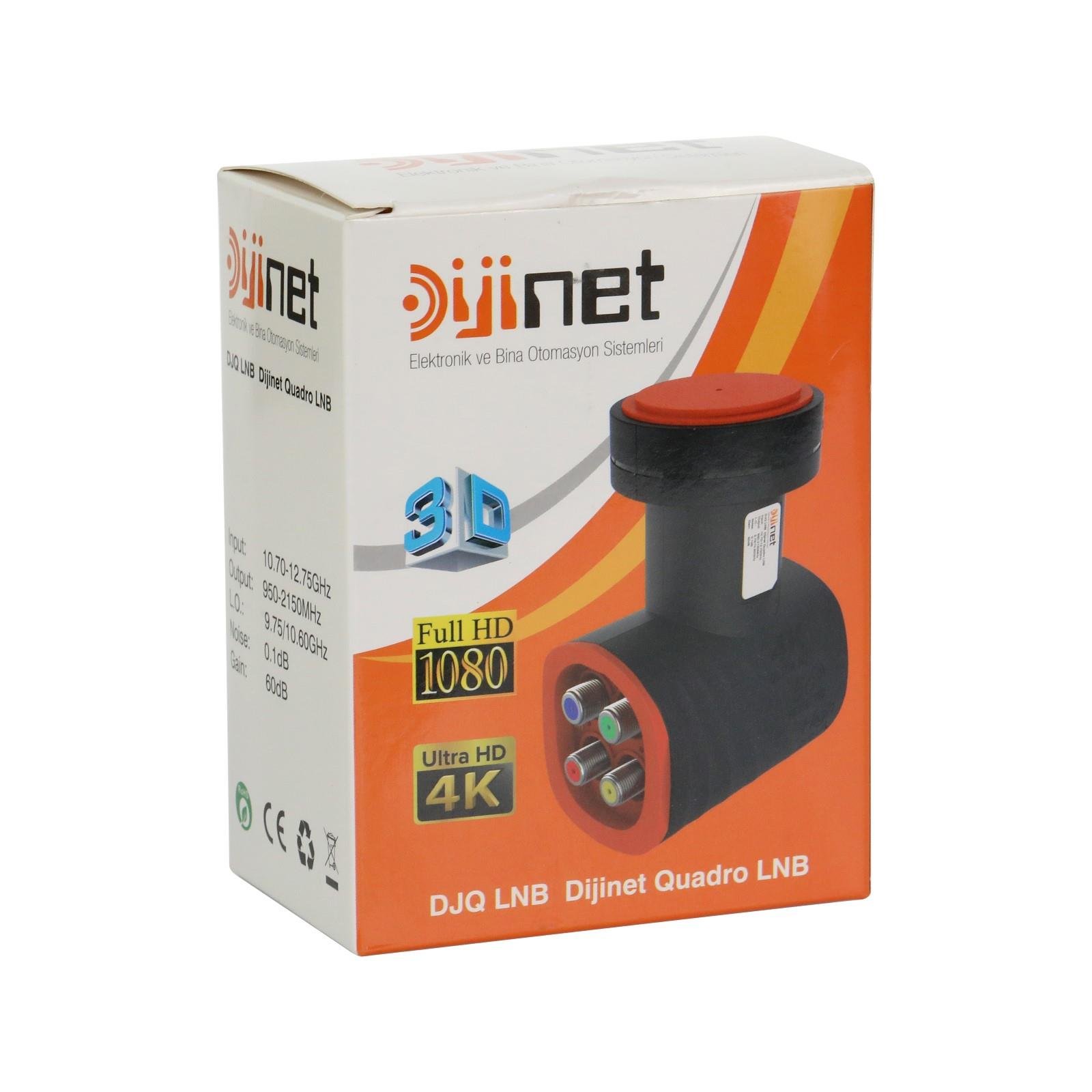 DİJİNET LNB QUATTRO 4 ÇIKIŞ