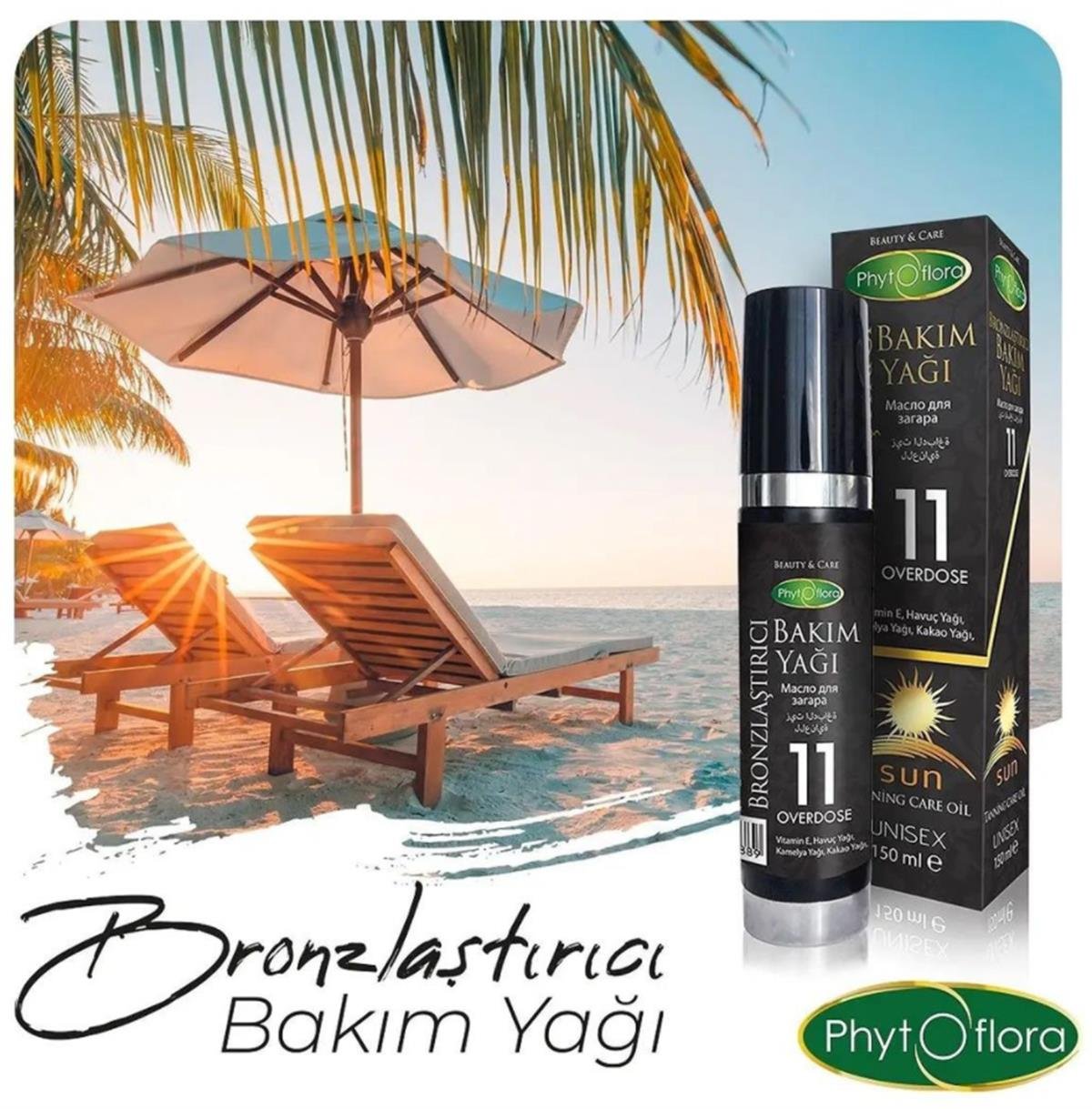 Bronzlaştırıcı Bakım Yağı 150 ML