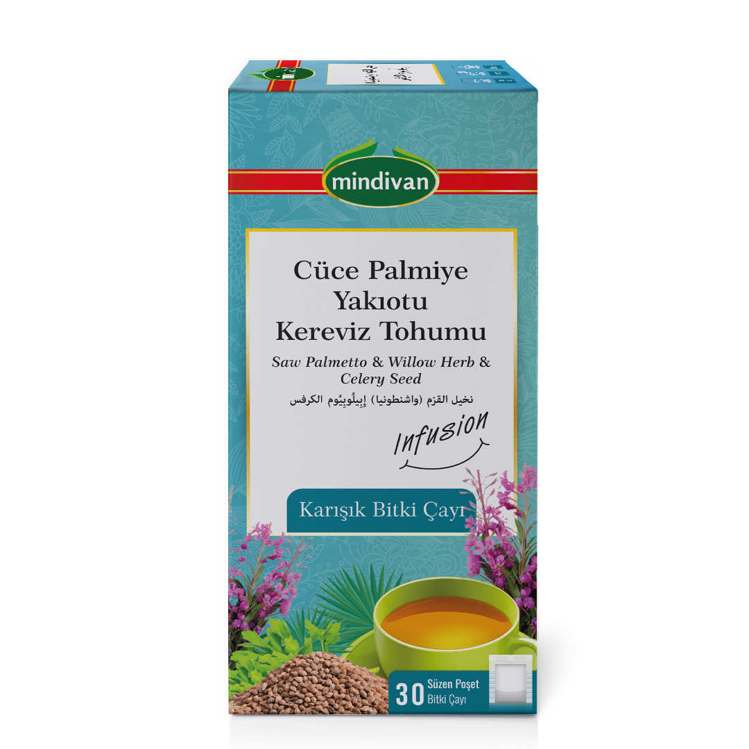CÜCE PALMİYE & YAKIOTU & KEREVİZ TOHUMU  30 LU SÜZEN POŞET