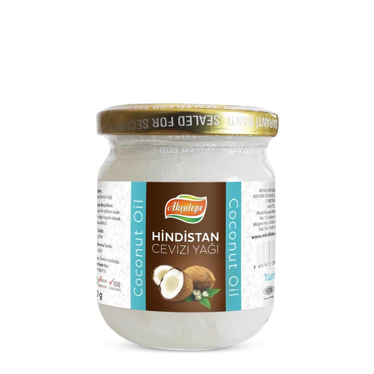 Hindistan Cevizi Yağı 160 g