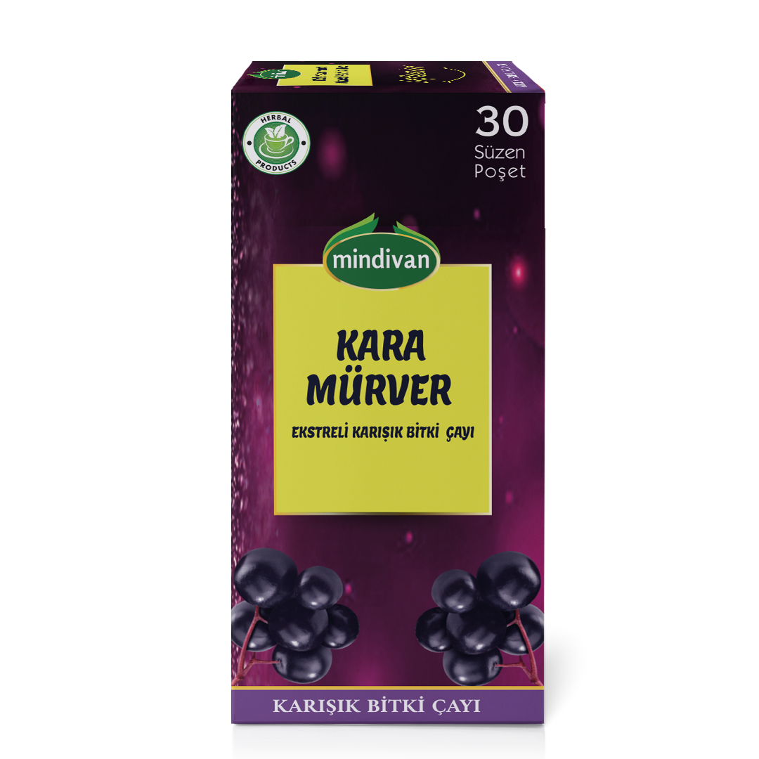 Kara Mürver Ekstreli Karışık Bitki Çayı