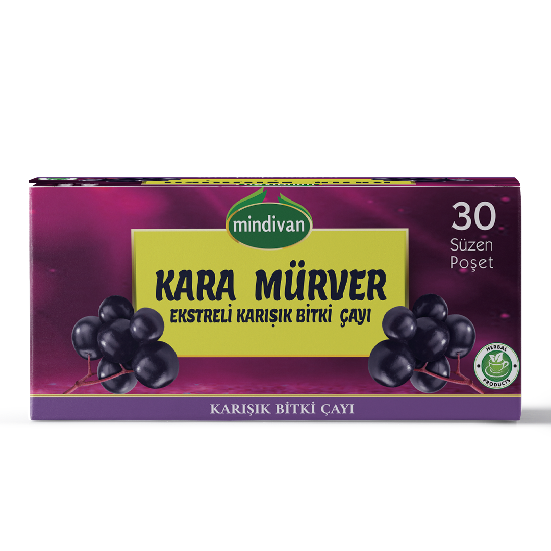 Kara Mürver Ekstreli Karışık Bitki Çayı