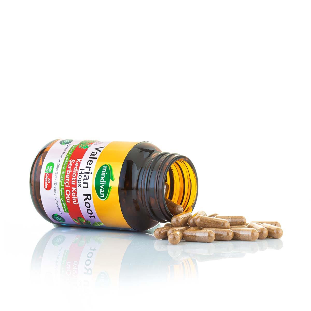 Kedi Otu Ekstresi & Şerbetçi Otu Ekstresi 500 Mg 60 Kapsül