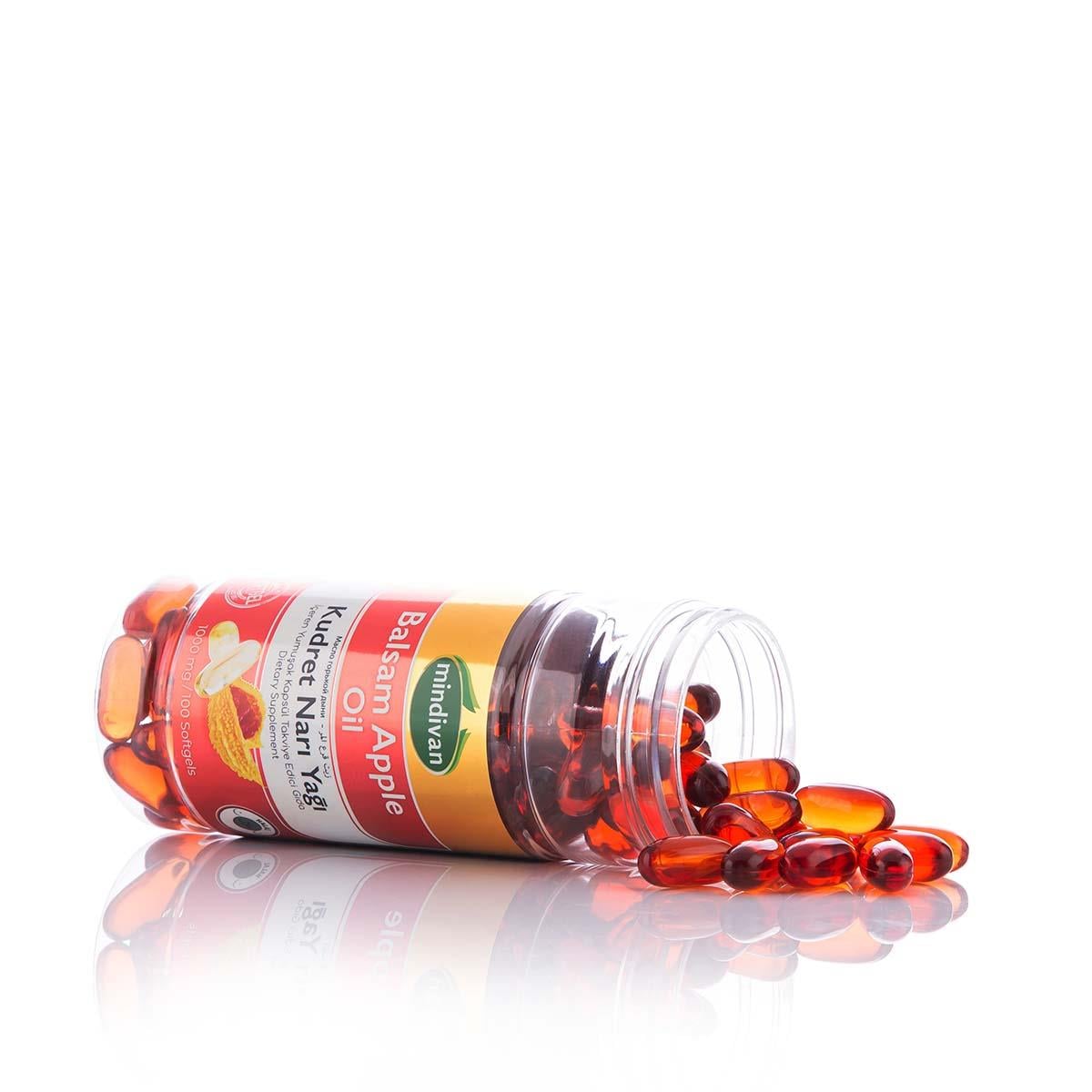 Kudret Narı Yağı SoftJel Kapsül 1000 Mg 100 Kapsül