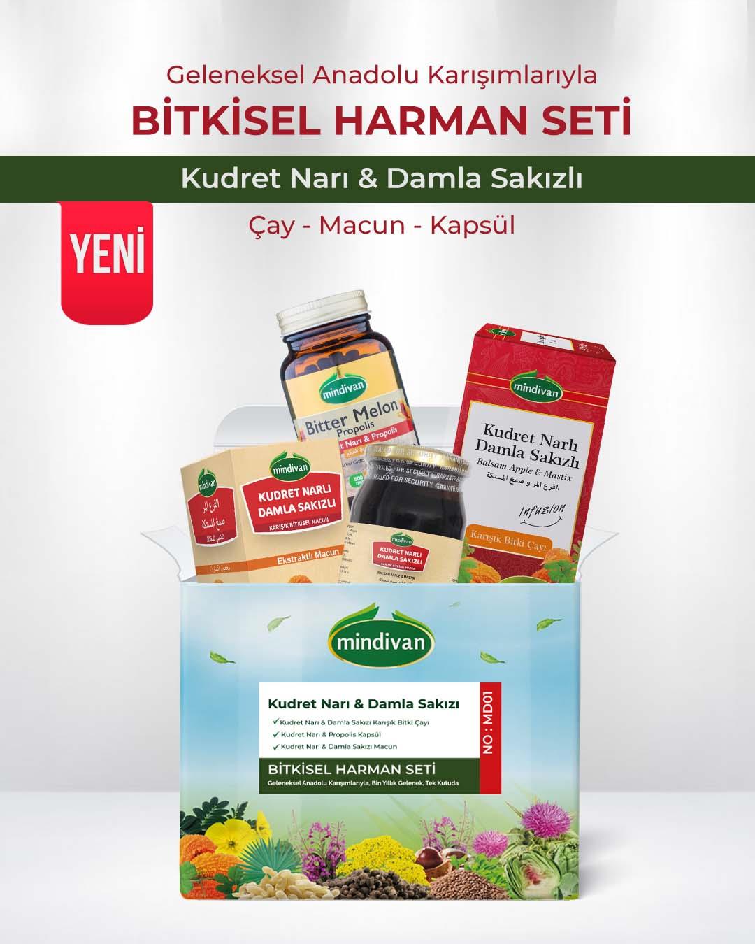 KUDRET NARLI & DAMLA SAKIZLI BİTKİ SETİ
