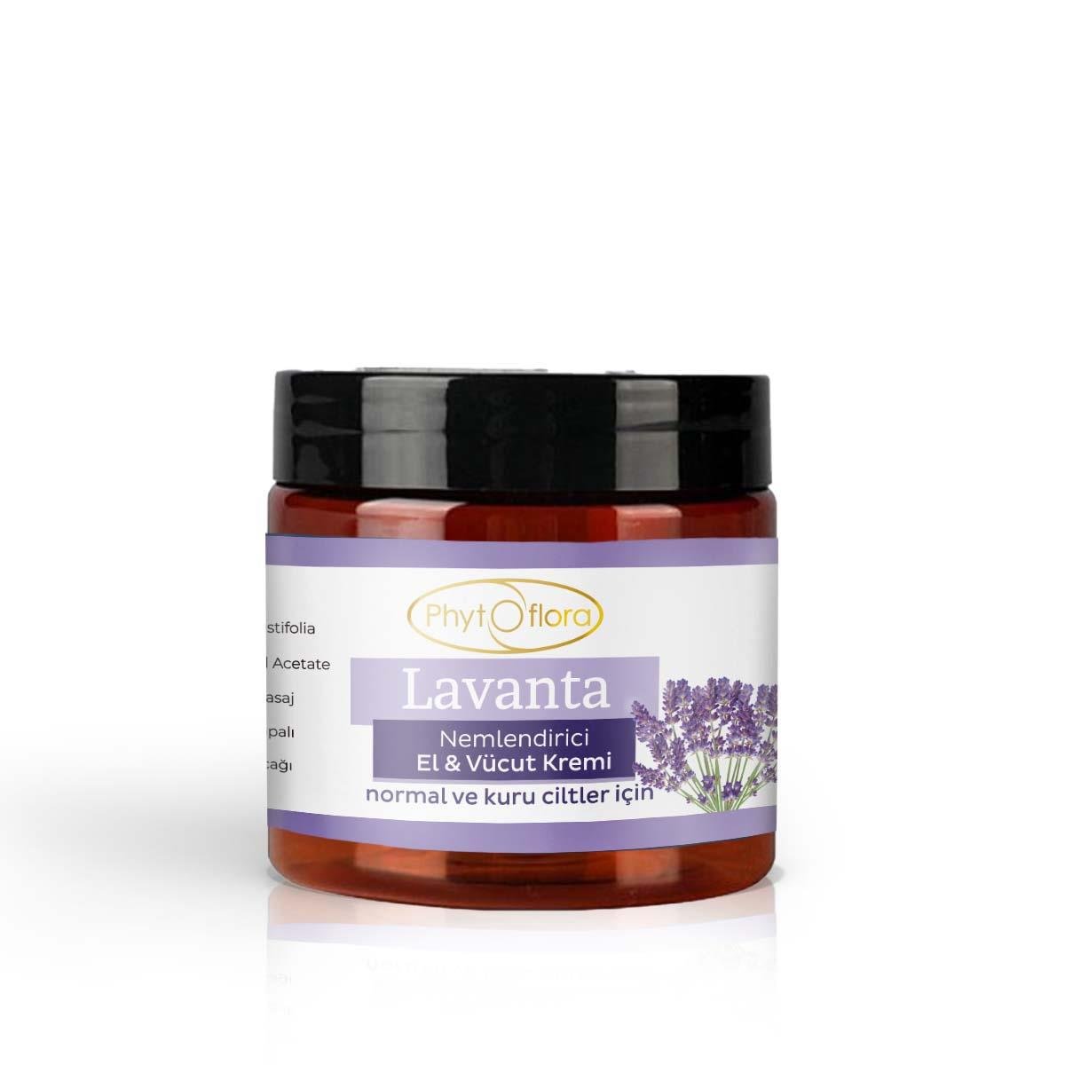 Lavanta Nemlendirici El ve Yüz Kremi