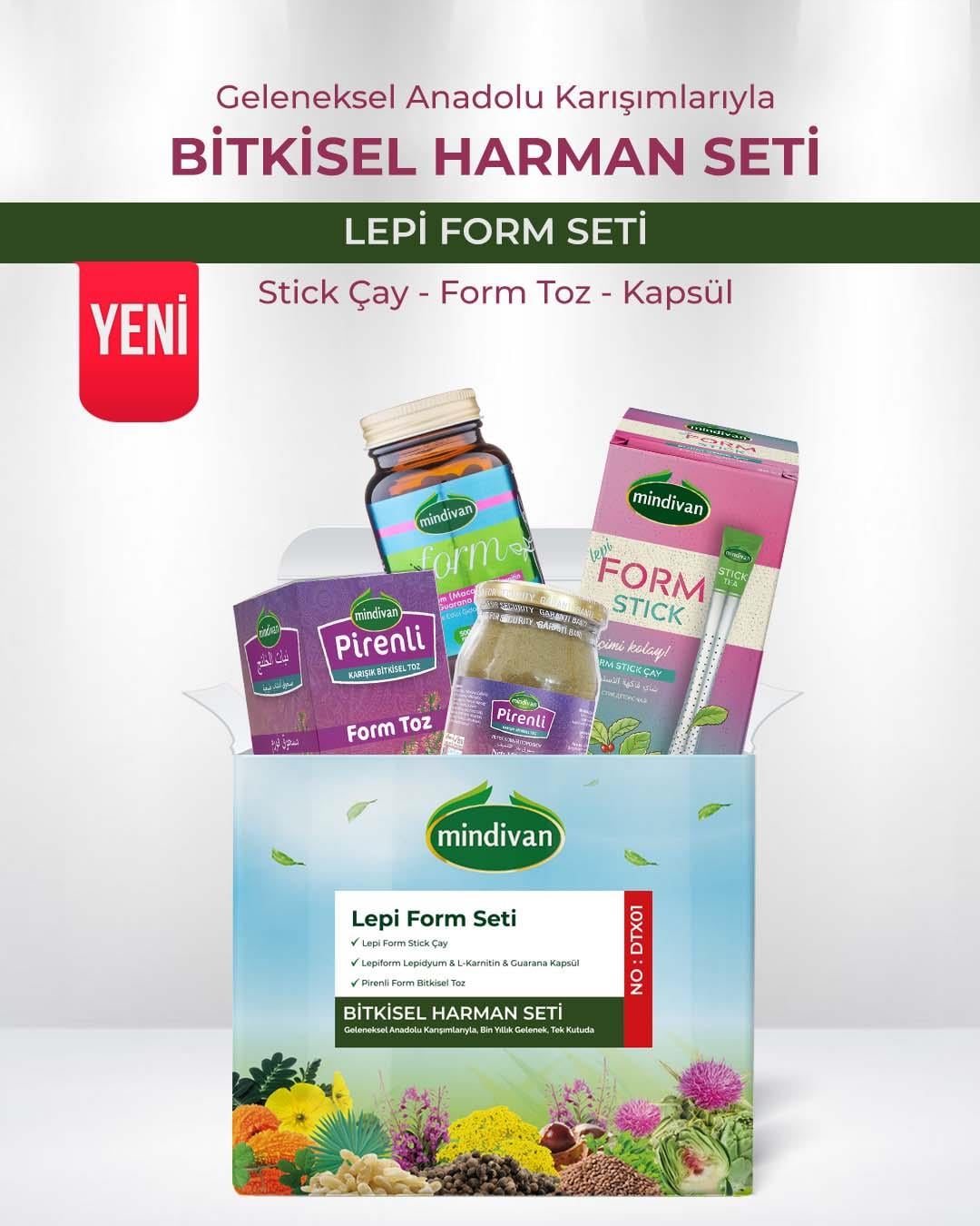 LEPİ FORM BİTKİ SETİ 
