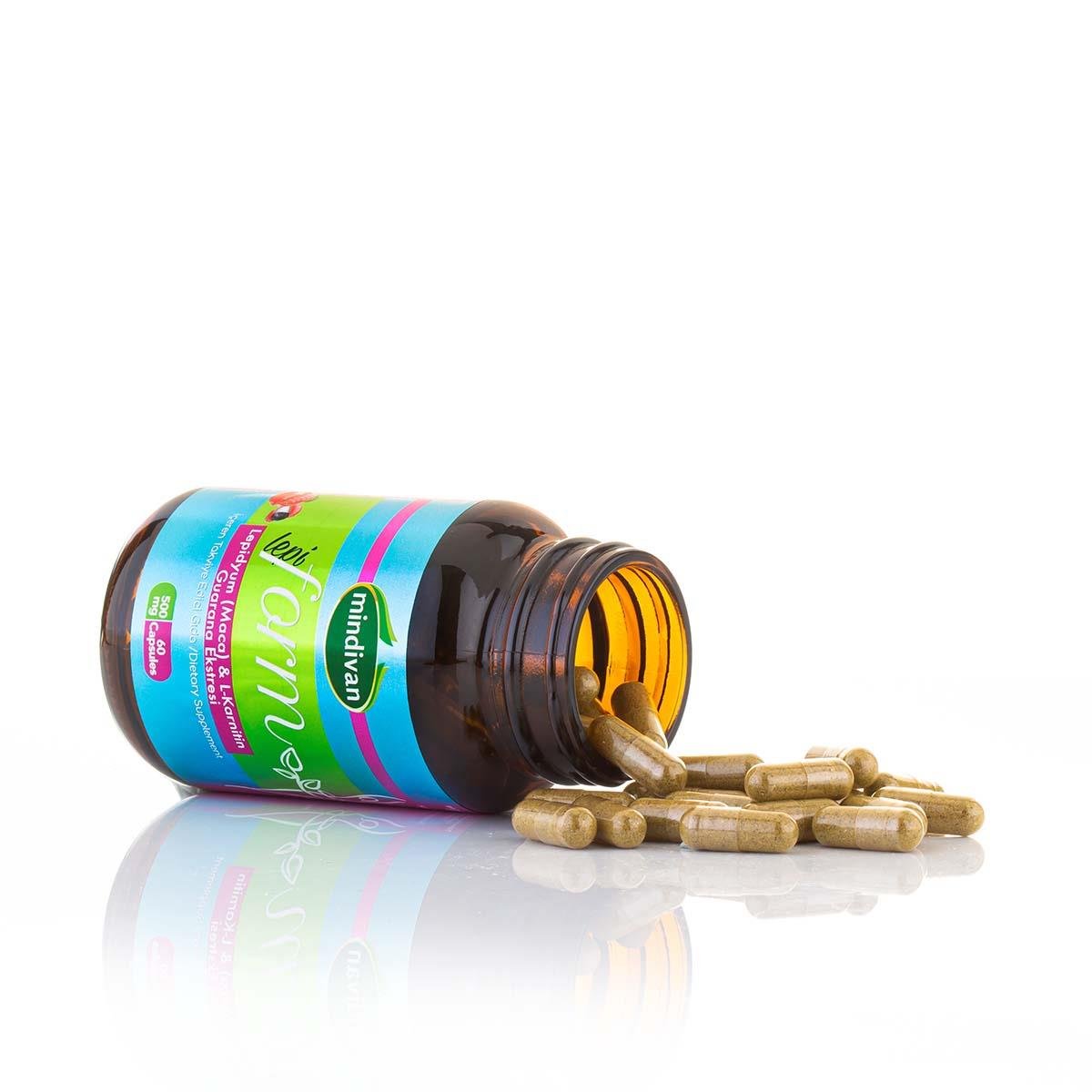 Lepi Form Lepidyum& L-Carnitine 500 Mg 60 Kapsül