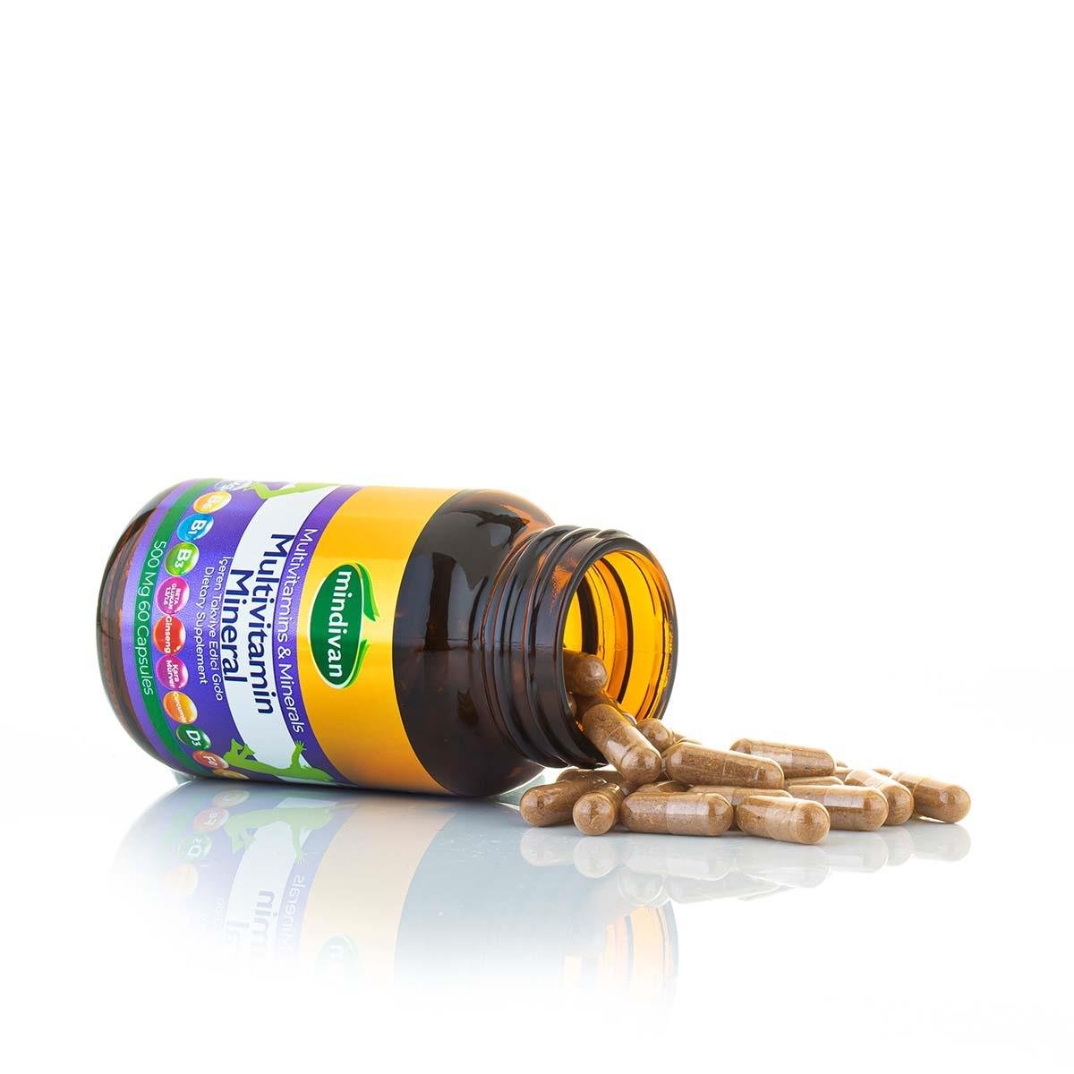 Multivitamin 500 Mg 60 Kapsül