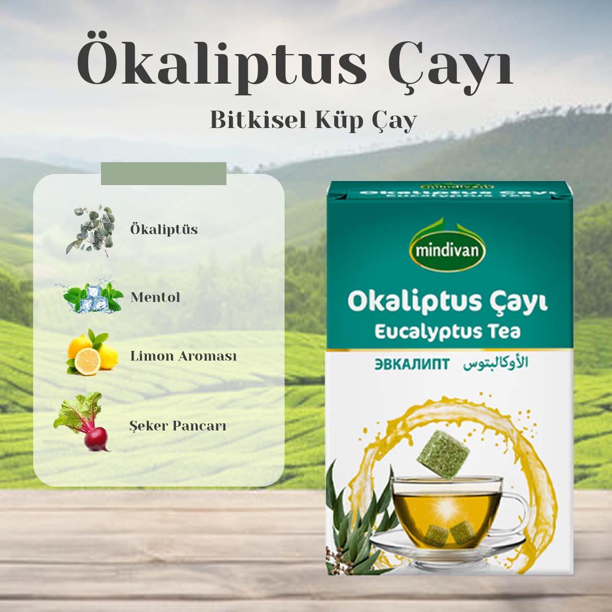 Okaliptus  çayı küp şeklinde 150g