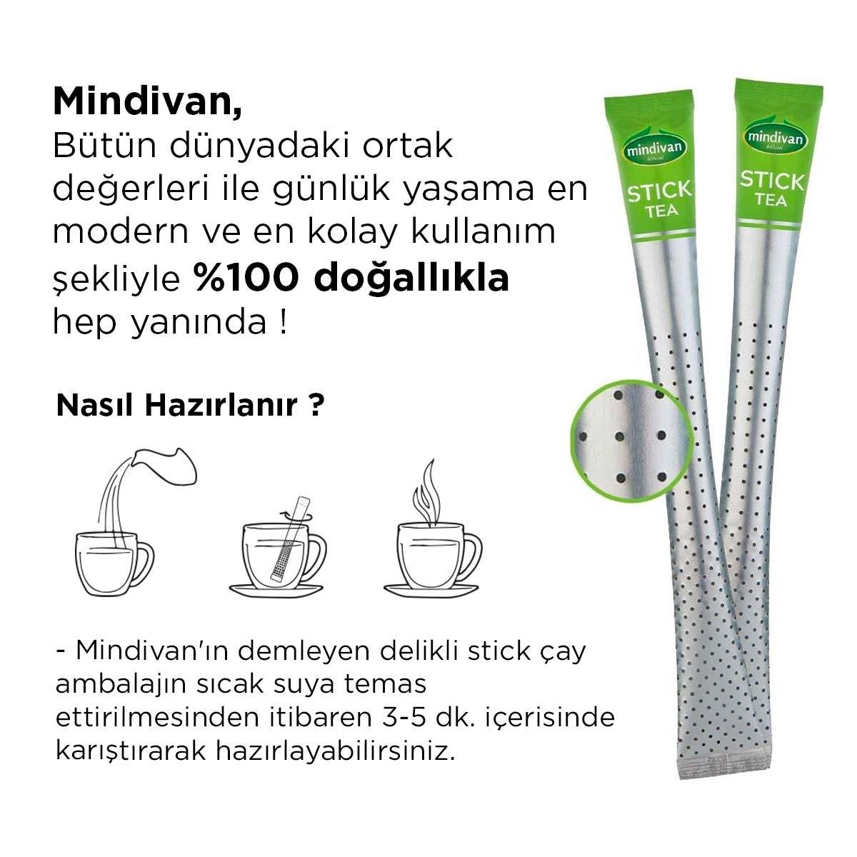 Tropik Meyveli Stick Çay 20'li