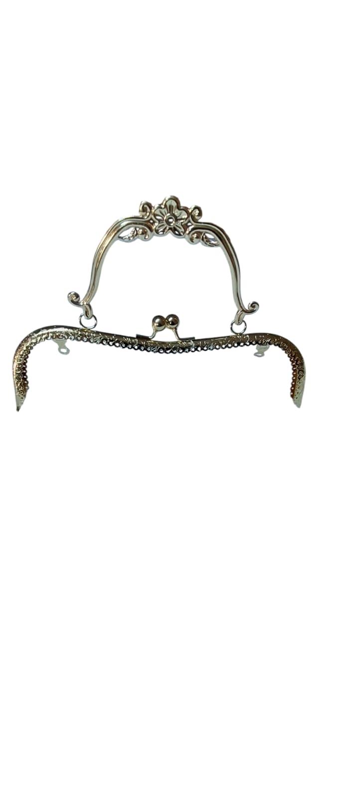  Çanta Klips Saplı Papatya 25 Cm Altın