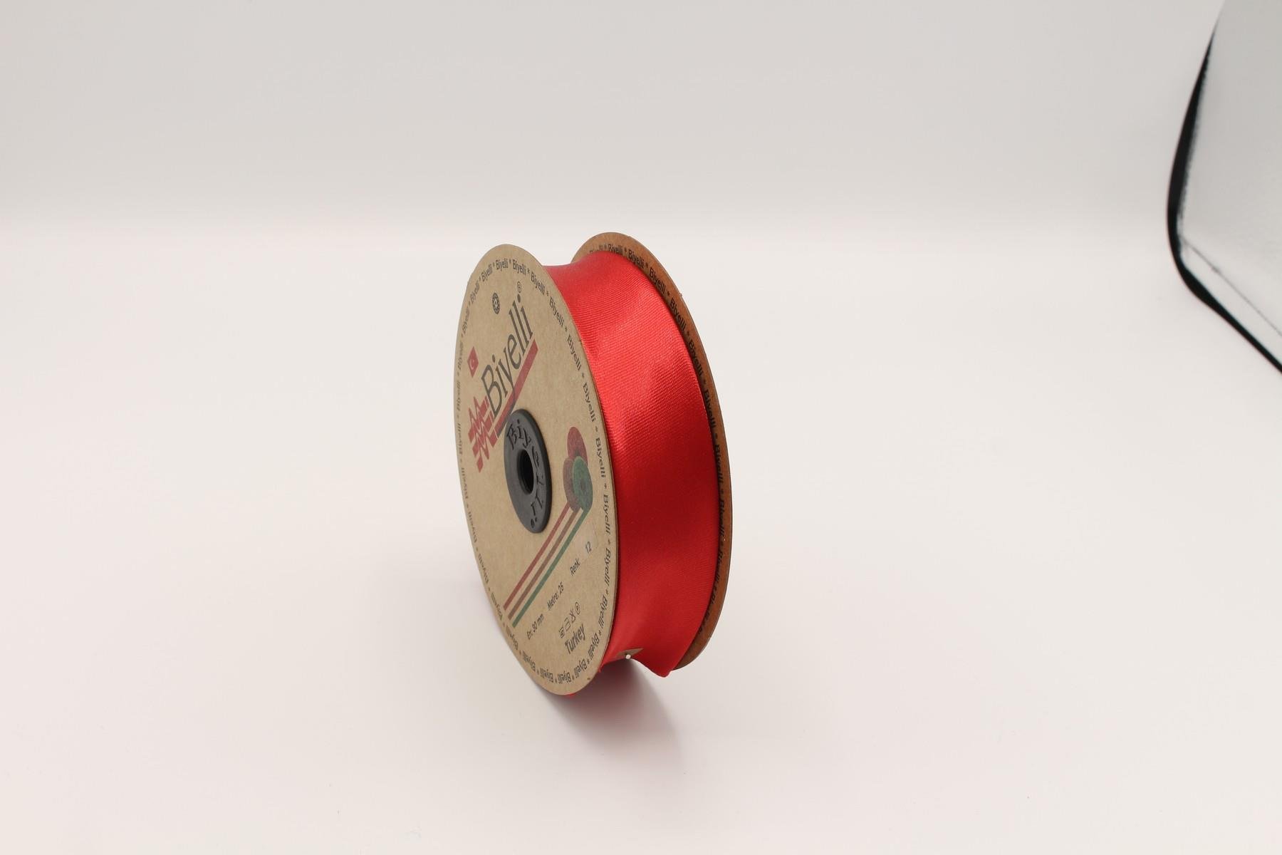 Biyelli Saten Biye Kırmızı