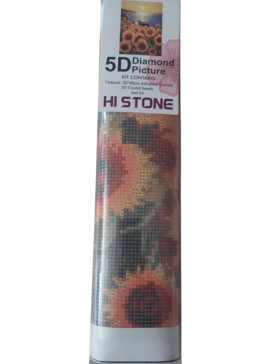 Boncuklu Goblen-5D 30x40-Ayçiçekleri Diamond Picture