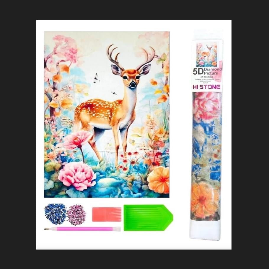 Boncuklu Goblen-5D 50x65-GEYİK Diamond Picture