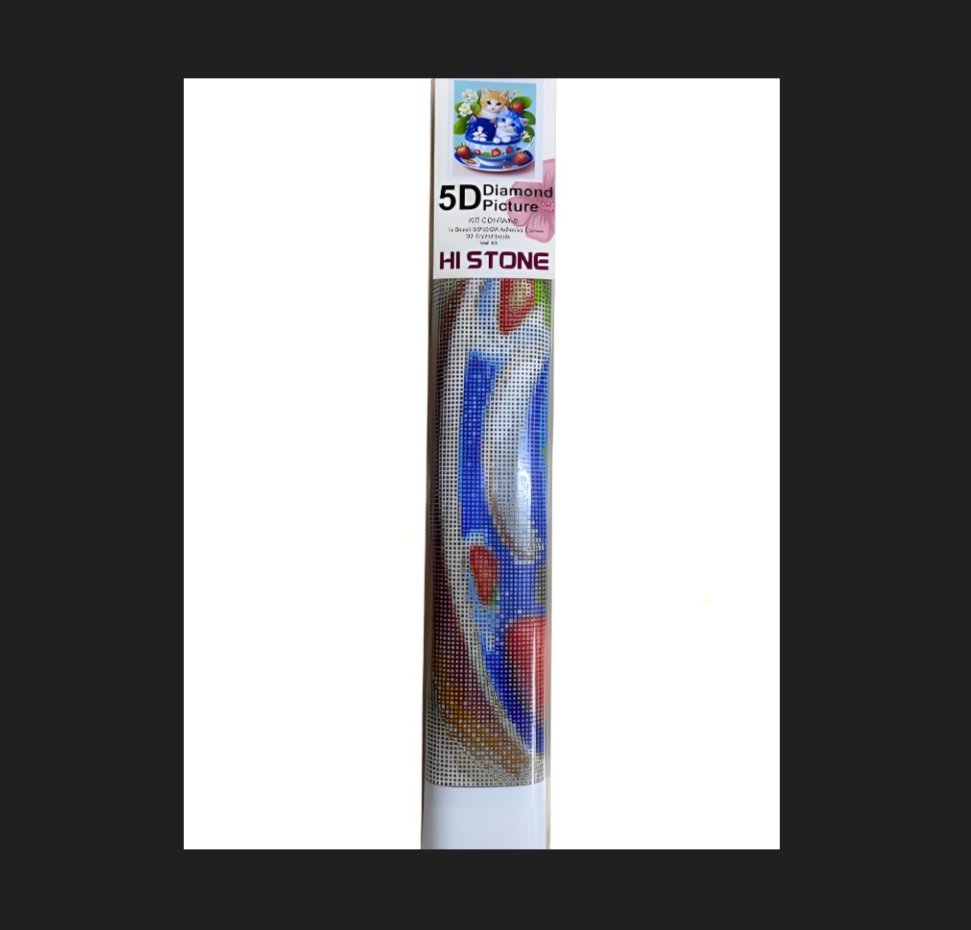 Boncuklu Goblen-5D 50x65-KEDİLER Diamond Picture