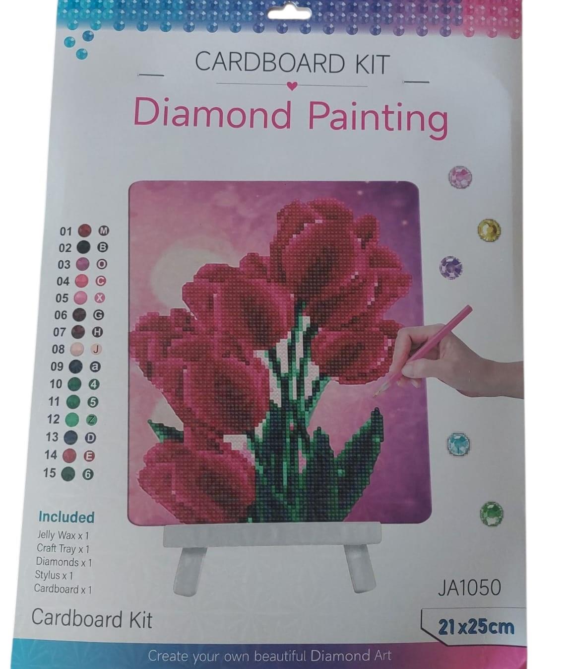 Boncuklu Goblen Diamond-painting-21x25-Güller