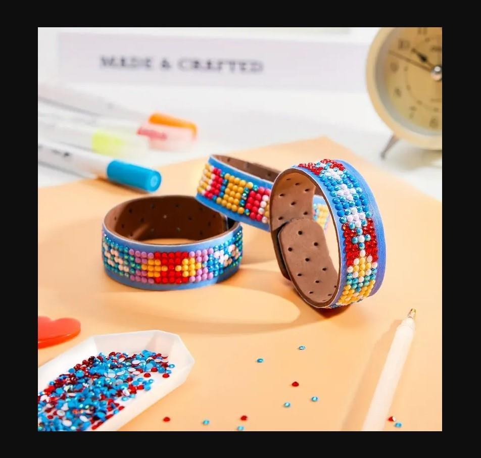 BONCUKLU TAŞ GOBLEN BİLEZİK 2 Lİ