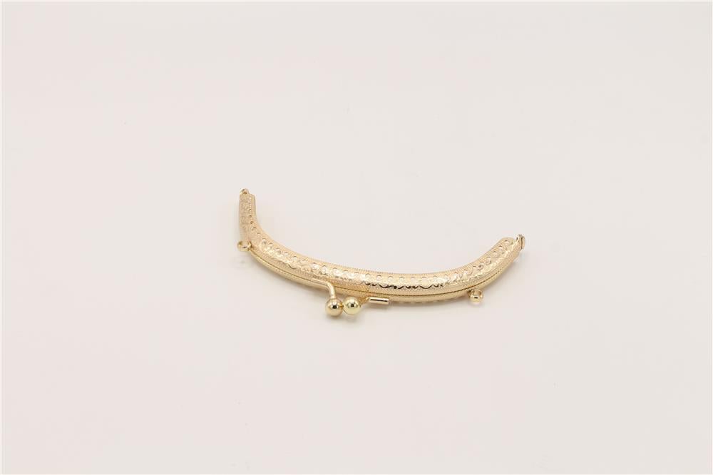 Çanta Klips Oval - 12 cm Altın