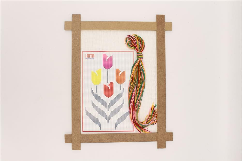 Çerçeveli Pano Goblen - STD Renkli