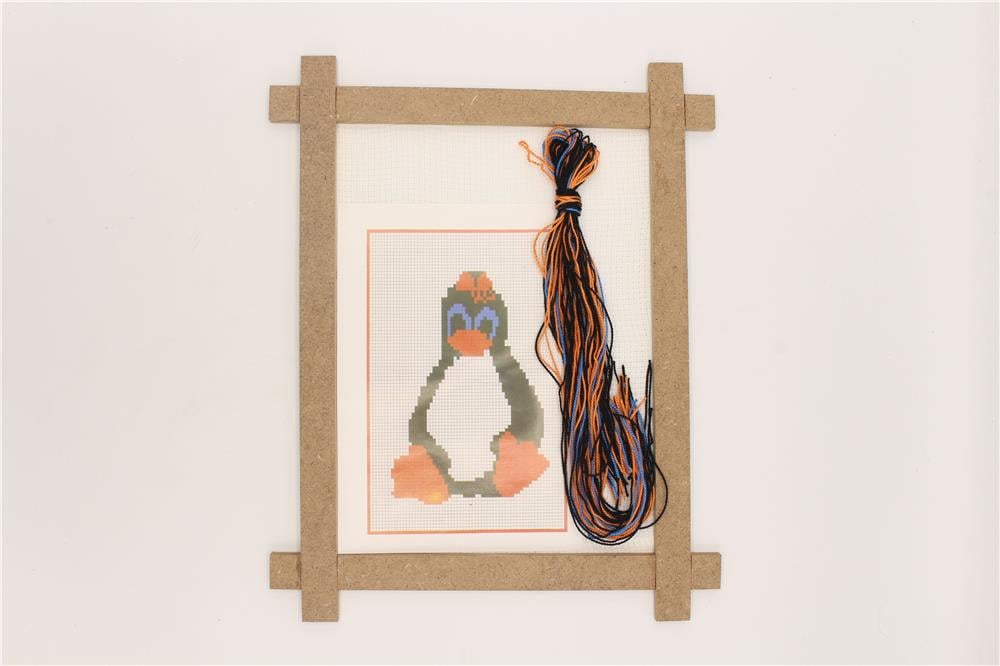 Çerçeveli Pano Goblen - STD Renkli