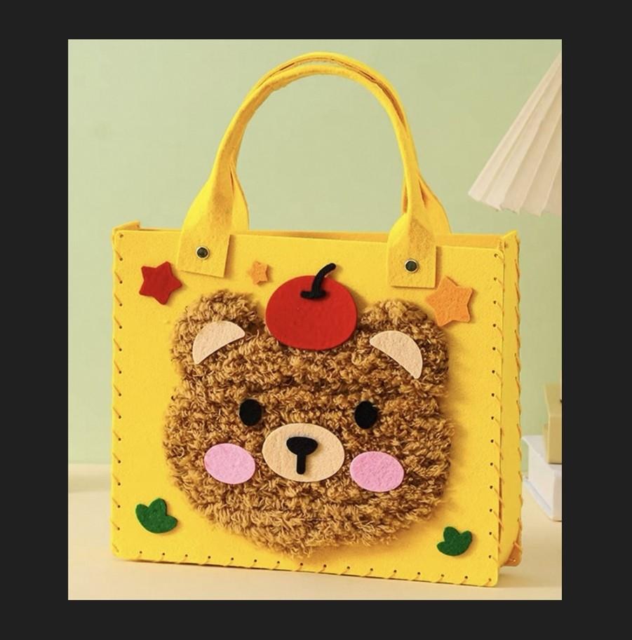 EĞİTİCİ ÖRGÜ KİTİ NAKIŞ SETİ AYI