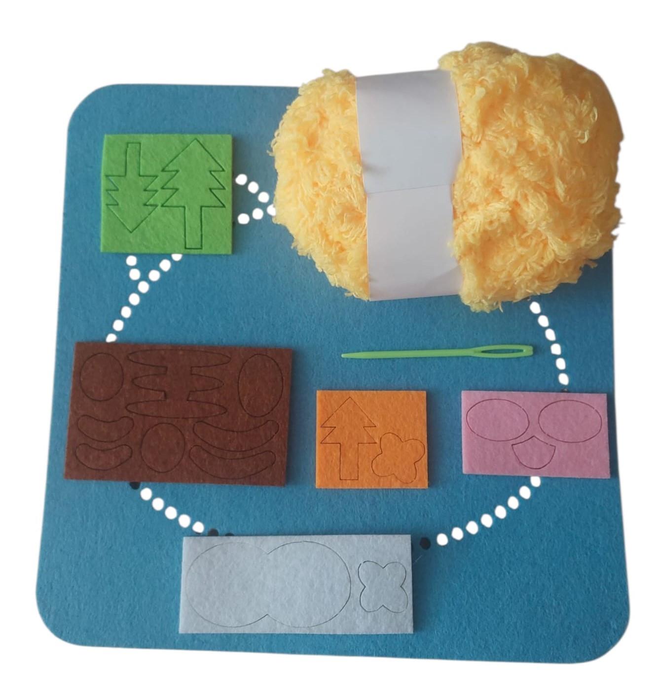 EĞİTİCİ ÖRGÜ KİTİ NAKIŞ SETİ AYICIKK