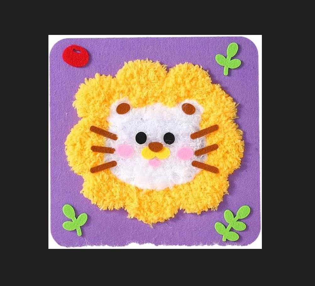 EĞİTİCİ ÖRGÜ KİTİ NAKIŞ SETİ KEDİ