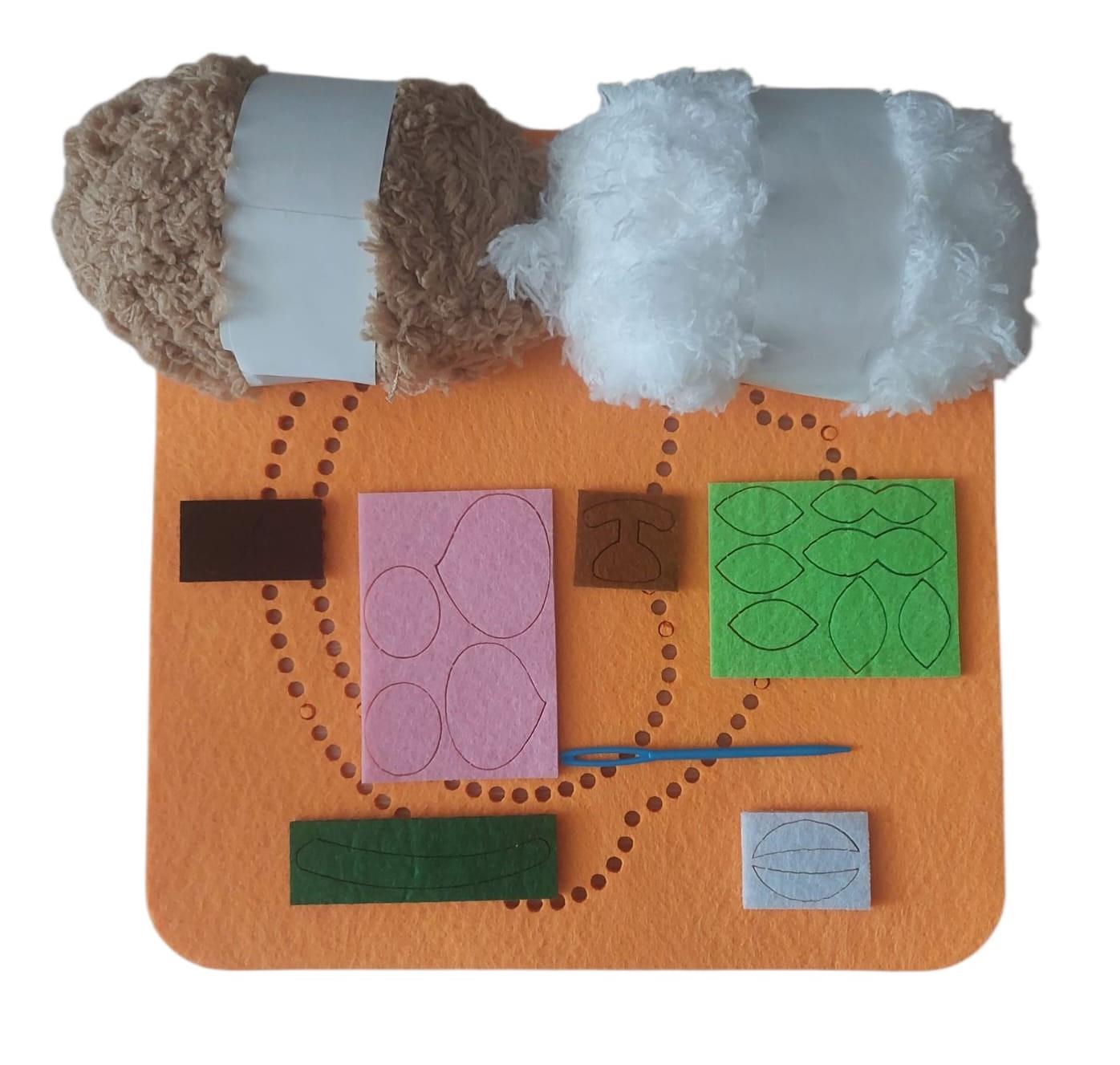 EĞİTİCİ ÖRGÜ KİTİ NAKIŞ SETİ TELATEPİ