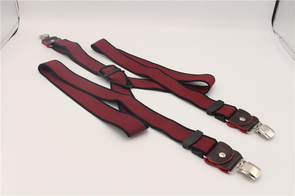 Erkek Pantolon Askı Yetişkinler İçin Askı - Bordo
