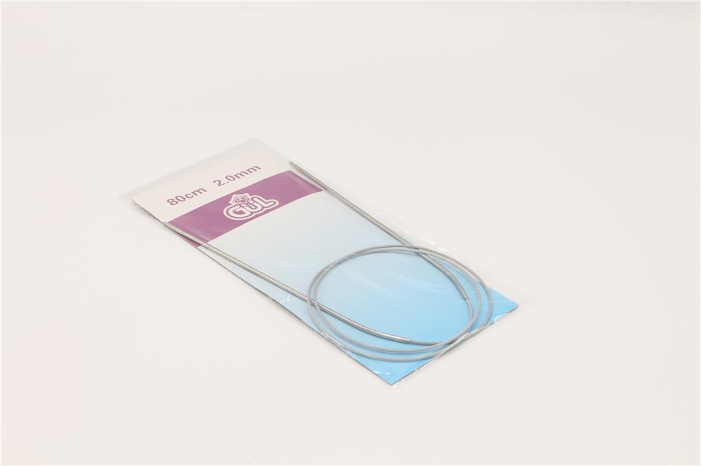 Gül Çelik Misinalı Şiş No 2 - STD Gri