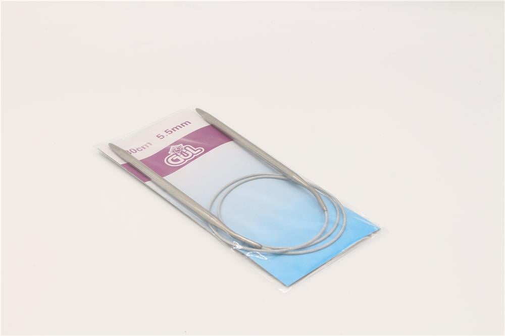 Gül Çelik Misinalı Şiş No 5.5 - STD Gri