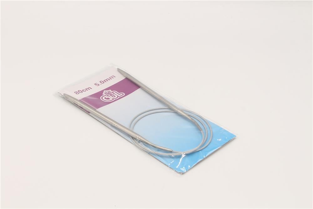 Gül Çelik Misinalı Şiş No 5 - STD Gri