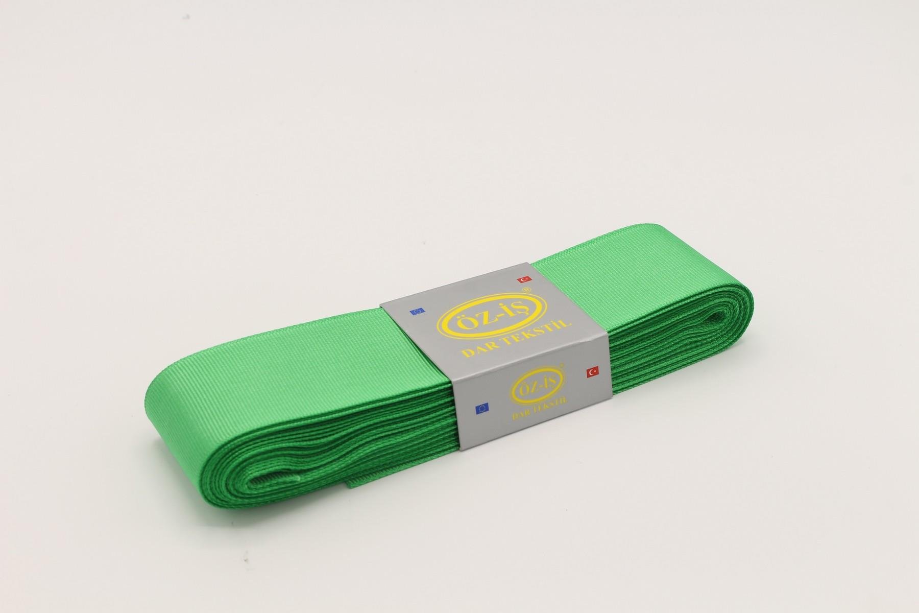 Gül Grogren Kurdele Cam Yeşil