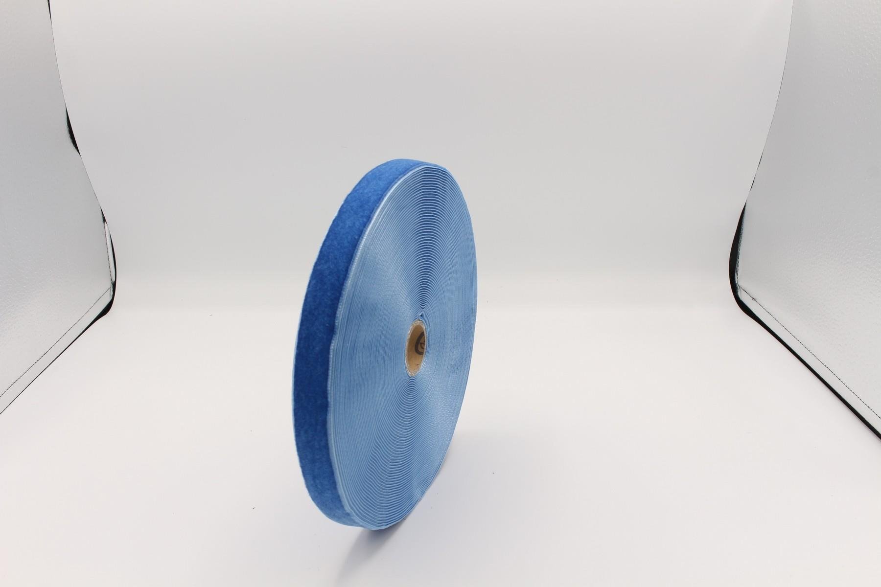 Gül Kadife Kurdele Mavi