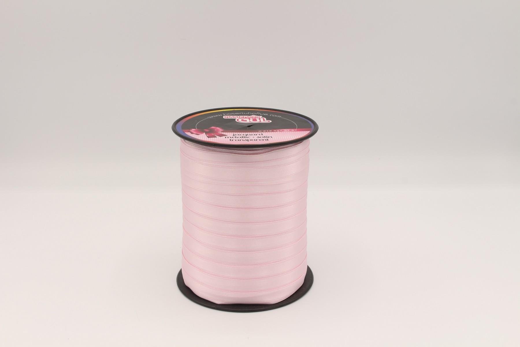 Gül Saten Kurdele Pembe
