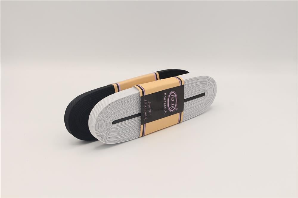 Gül Tres Lastik Sütyen Dar 15 mm - 10 mt Beyaz