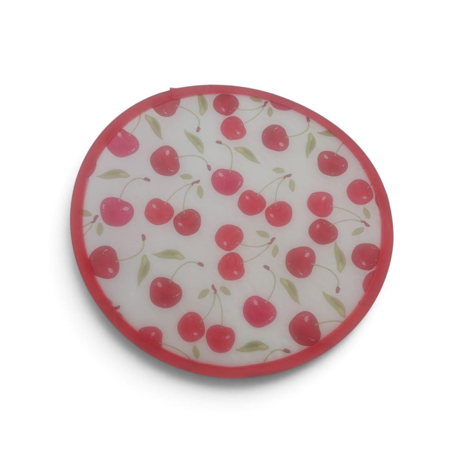KATLANABİLİR YUVARLAK YELPAZE KİRAZ 25*25 CM