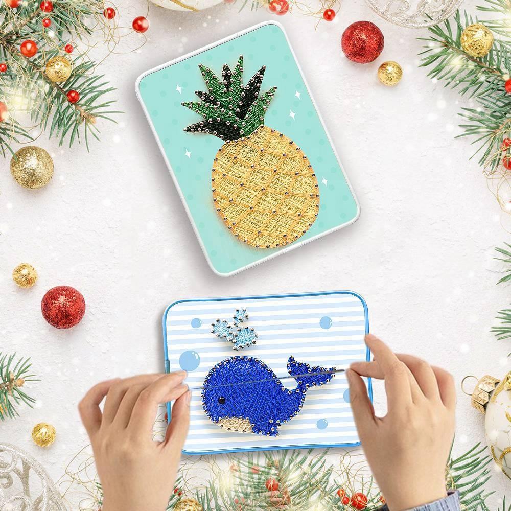 Kendin Yap İp Sanat Seti 15*20 cm