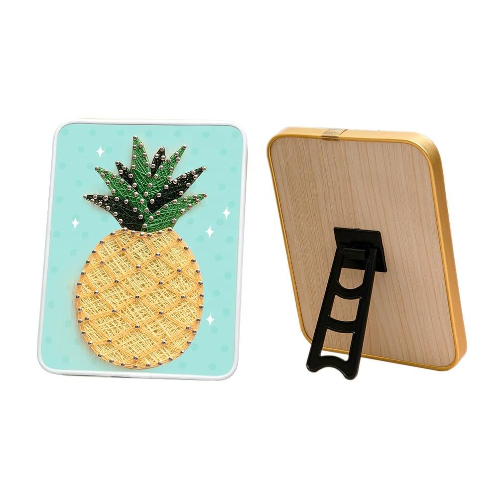 Kendin Yap İp Sanat Seti  Ananas 15*20 cm